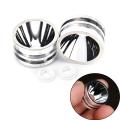 2pcs/lot SMO Reflector With XPL Gasket For Convoy S2+/S3 Flashlight Silver Color Convoy Flashlight Smooth Reflector 20*12mm. 