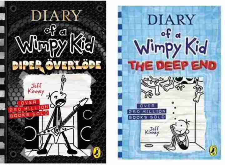 Diary Of A Wimpy Kid: Diper OEverloede (Book 17) And The Deep End (Book ...