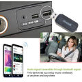 Kebidu 3.5mm Jack Bluetooth Audio Receiver Wireless Music A2DP Adapter for Car Speaker Player Headphone. 