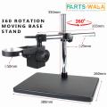 Universal 360° Rotating Industrial Electronic Video Microscope Camera Lens Holder Bracket 50mm Maintenance Workbench. 
