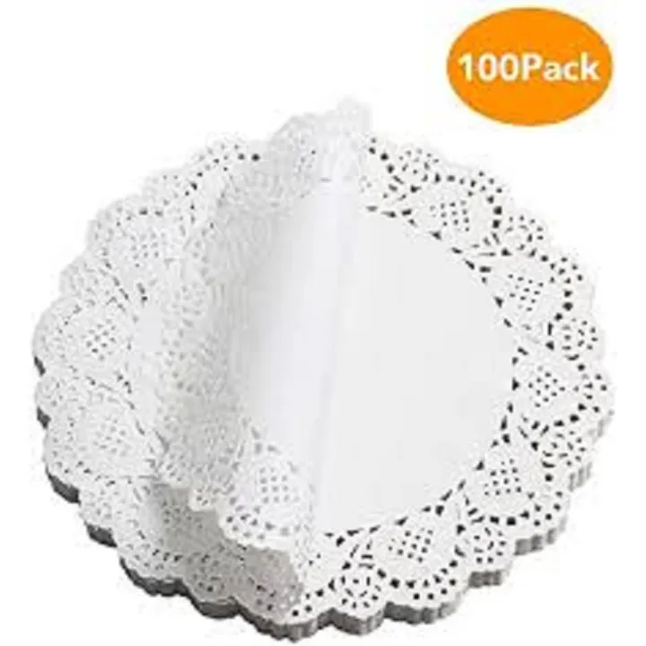 Doilies Paper, Lace Doilies Paper Round Decorative Paper Placements ...