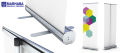Rollup Standee/Standy, Display Stands, Banner Flex, Non tear Printing. 
