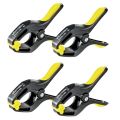 6 Inch Premium Nylon Fiberglass Spring Clamp with PE Jaw Non Slip Handle 12kg Clamp Force Heavy Duty Clamping Tool For Woodworking, Photography, DIY Projects - UYUSTOOLS PRR106. 