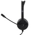 HP Headset for Call Center DHE-8009 Over the Ear Headphone (Black). 