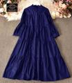 Most demanding Design Western Style Panel Work Long Frock For Women. 