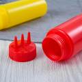 3x Refillable Ketchup Squirt Bottle Multi Color Sauce Bottle for Ketchup. 