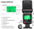 Camera Flash Speedlite NEEWER 750II TTL  with LCD Screen, Compatible with Ni kon. 