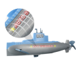 Bath Toys Shower Baby Bathing Playthings Tricky Water Spray Submarine Clockwork Playing Wind-up Childrens. 