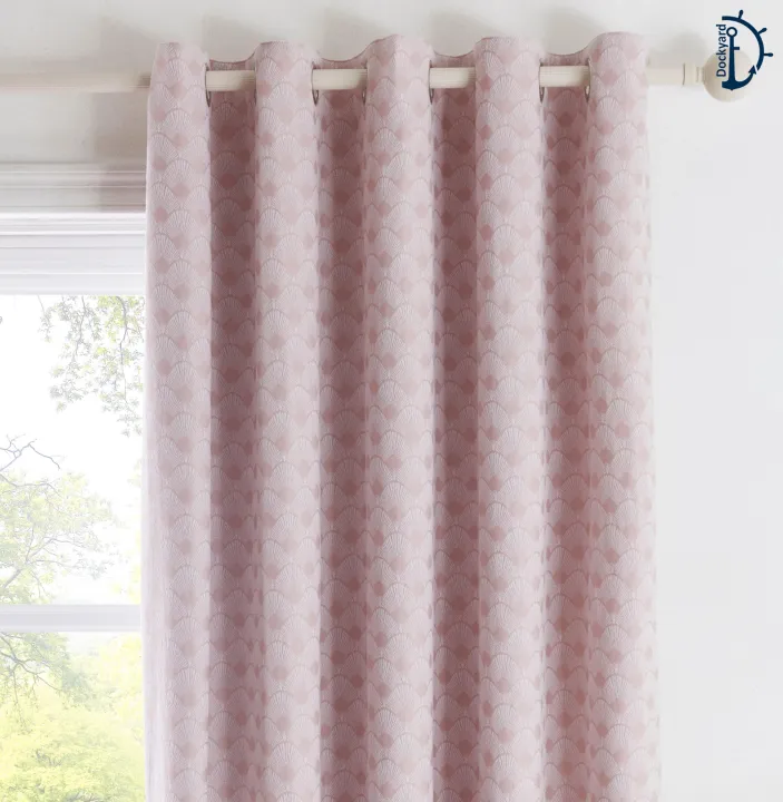 Jacquard%20Curtains%20Set,%20Lined%20Eyelet%20Curtains%20for%20Room%20-%20Morning%20Rays%20Pink%20-%20Pack%20of%202%20-%20Image%203