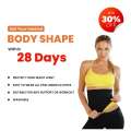 Women's Hot Sweat Neoprene Shapers Slimming Belt Waist Trainer Cincher for Weight Loss Slimming Belt Hot Shaper Sweat Slim Belt Fat Cutter & Fat Burner Hot Shaper Hot Belt for Men & Women. 