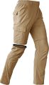 London Bridge - SpandexDry Woven Golf Convertable Pants For Men - Khaki. 