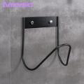 Workshop Hose Storage Stainless Steel Wall Mount Pipe Storage Rack Space-saving Hose Holder Organizer for Home Garden Outdoor 1 Set Wall Mounted Hose Rack. 