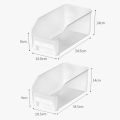 Organizer Box Drawer Style Widely Compatible Fridge Freezer Storage Box. 