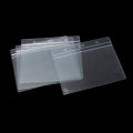 Horizontal Clear Waterproof ID Card Holders with Sealable Zip Name Tag Badge 10 Pcs. 