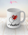 Dr arshad name mug. 