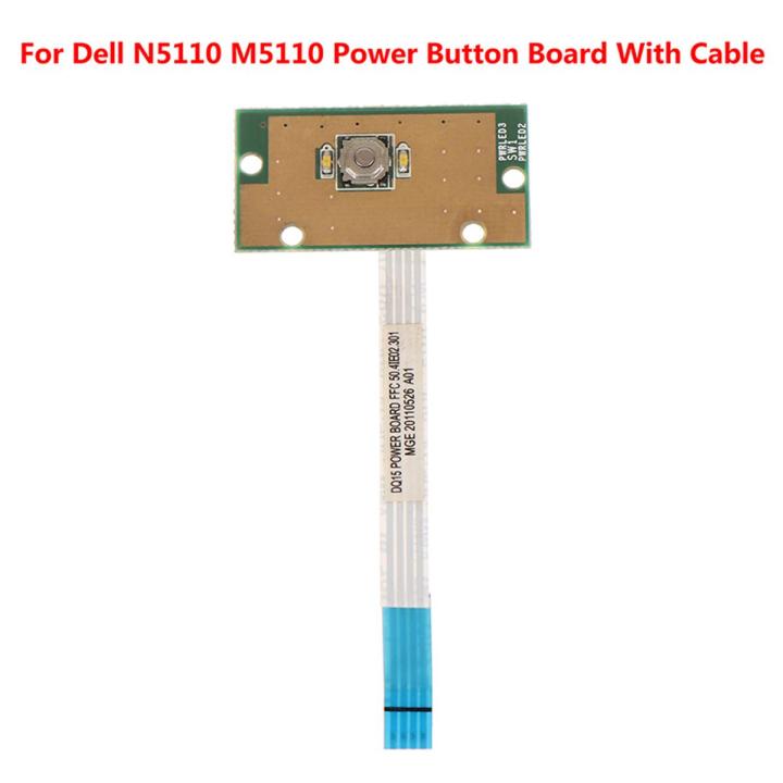 Power Button Board With Cable Switch Board For Dell Inspiron 15R N5110 M5110