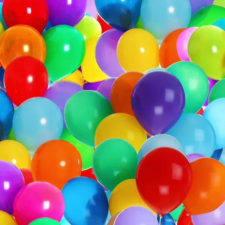 Pack%20of%2025/50/100%20Pieces%20Multicolor%2012"%20Rainbow%20Latex%20Balloons%20Assorted%20Colors%20for%20Vibrant%20Birthday,%20Baby%20Shower,%20Wedding%20Party%20Decorations%20-%20Image%203
