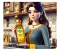 Mustard Canola Cooking Oil 1 liter | Premium Natural Sarsoo Canola Cooking Oil - Healthy and Versatile. 