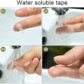 1 Roll 20M Double-sided Water-soluble Adhesive Tape DIY Patchwork Hand-stitched Temporarily Fixed Adhesive Strip Sewing Tool. 