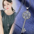 New Hoop Statement Necklaces & Pendants for Women 2020 Vintage Crystal Long Necklace Female Collier Femme Party Jewelry Gift. 