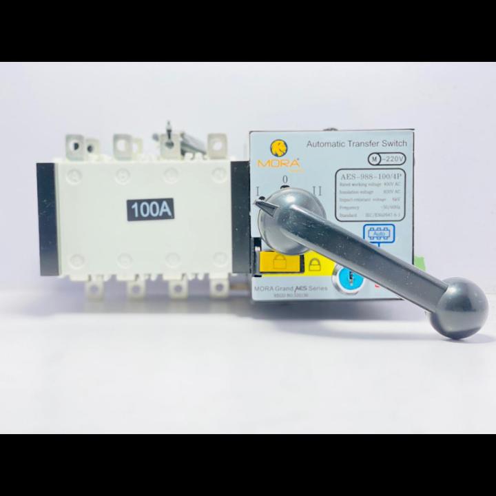 MORA 100A 160A 250A 4P PC changeover type automatic transfer switch ATS for generator switch Mainly power to standby power