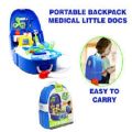 Doctor Set for Kids - 20 Piece Medical Backpack Series Doctor First aid Box Medicine Kit Pretend Play Toys for Childrens. 