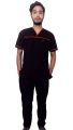 doctors outfit OT uniform kit outfit for nursing staff cross neck black. 