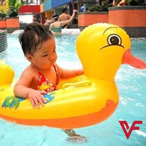 FREE%20SHIPPING%20Pack%20of%202%20Swimming%20Pool%20Tube%20Duck%20Float%20Inflatable%20Swimming%20Ring%20Tube%20For%20Kids%20Tubes%20-%20Image%203