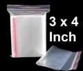 30 Zip lock vacuum plastic bags 3 x 4 inch Resealable for Small items, gifts etc. 