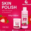 Fruity Skin Polish Pink (1L Volume, 500g blondor) by Moon Touch. 