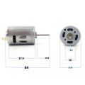 MABUCHI RS-385SH-2270 Mini 385 Motor DC 6V-24V 12V 18V 15000RPM High Speed Carbon Brush Micro 28mm Electric Motor DIY Hair Dryer. 