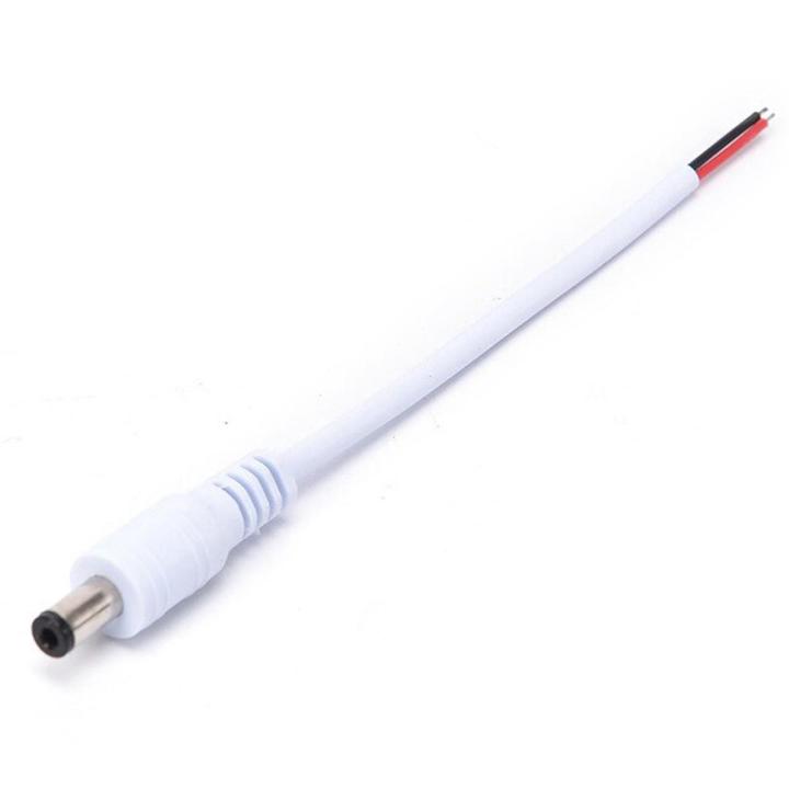 DC power male female cable 12V Plug DC 5.5x2.1Adapter cable Plug Connector for For CCTV Camera and 3528 5050 LED Strip Light