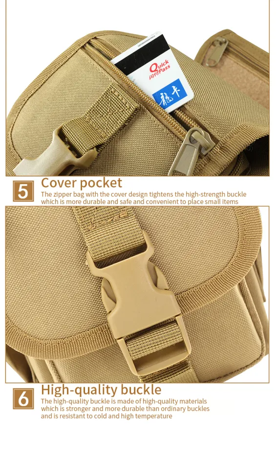 Hawk Lazada Belt Bag Hawk 5804 Belt Bag Anti-Theft Durashield