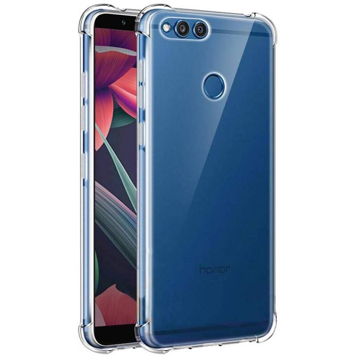 Huawei Honor 7X Back Covers Transparent Shockproof and Fully Dustproof 6D Back Cover