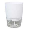 Self-absorbent Plant Pot High-transparent Base Double-layered Cotton Rope Absorbing Pot. 