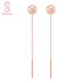 Silicone Straw Cleaning Brush Reusable Silicone Straw Brush Set Easy Cleaning for Drinks Bottles less Than Extra Long Pipe Cleaner. 