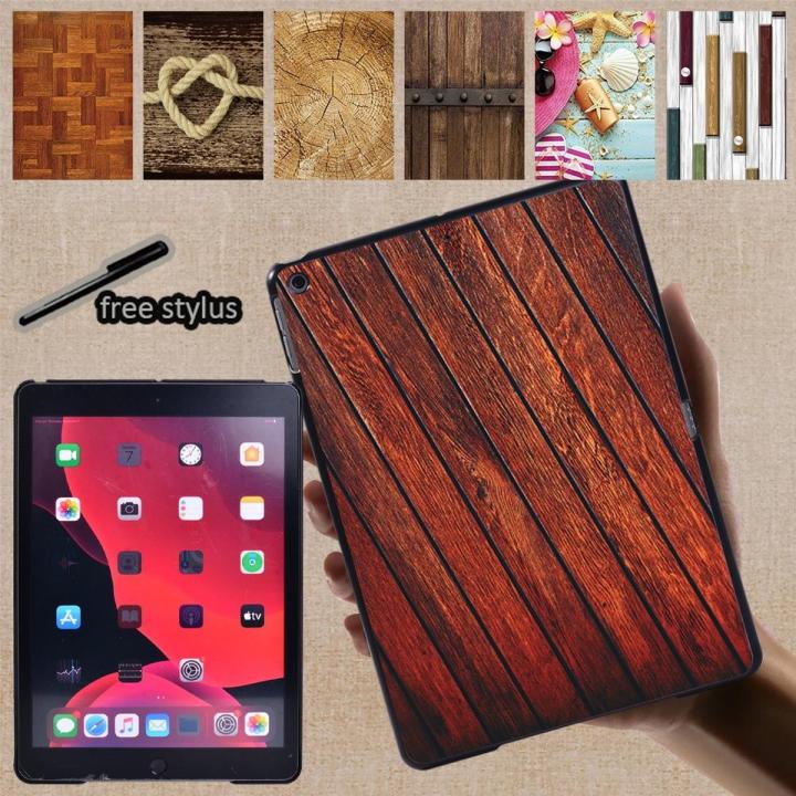Tablet Case for Apple IPad Air 3 4 5/ Ipad 2 3 4/iPad 5th/6th/7th/8th/9th Gen/Mini 1 2 3 4 5/Pro 11 Wood Print Back Shell Cover