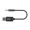 Kebidu USB Bluetooth Audio Receiver Wireless 3.5mm AUX Music Adapter for Speaker Headphone MP3 Car. 