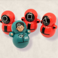 Toy Mini Tumbler Toy Set for Kids, Cute Wobbling Tumbler Toy Party Favors righting Doll Fidget Toys for Boys Girls, Roly-Poly self-righting Doll Tumbler Bulk Toys for Classroom learning, Early children hood learning toys, birthday gift ,Prizes. 