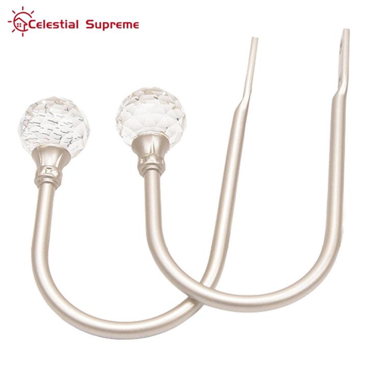 Curtain Holdbacks Wall Mounted Home Living Room Curtain Holders