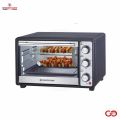 Westpoint Oven WF-2800 RK - Rotisserie with Kebab Grill - Oven Toaster - 28 Liters Large Capacity - Black. 