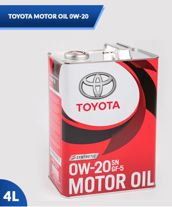 Toyota Genuine 0w-20 Engine Oil
