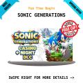 SONIC GENERATIONS.JPG - PC Game - Complete Installation Guide - in GoogleDrive/MediaFire - QR Codes + 1 Extra free Game. 
