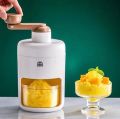 Manual Ice Shaver Household Small Ice Crusher Mini Shaved Ice Milkshake Machine Portable Hand-cranked Smoothie Machin. 