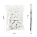 New Mini Nail Art Tofu Block Patting Cotton Non-stick Hand Multi-faceted Sponge Nail Tool Yao Store. 