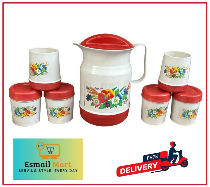 Water%20Set%20With%20A%202%20Liter%20Jug%20And%206%20Glasses%20Plastic%20Made%20Water%20Set%20Water%20Jug%20And%20Glasses%20-%20Image%202