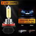 2x H11 55W 3000k Golden Yellow Xenon HID Halogen Light Fog Lamp Bulb. 