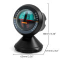 MeterMall Automotive Inclinometer, Car Inclinometer Slope Gauge Balance Measure Equipment，for The Inclination, Angle Of Car, Change Of Rotation Angle PDY-2. 