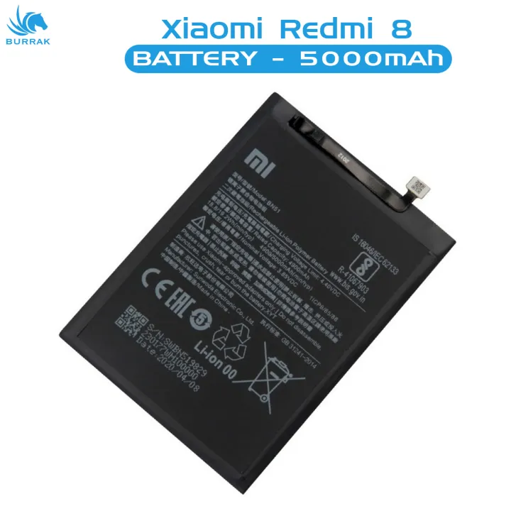 Xiaomi%20Redmi%208%20Battery%20BN51%20Replacement%20Premium%20Quality%205000mah%20Battery%20For%20Redmi%208%20-%20Image%202