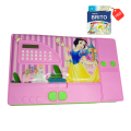 Jumbo Geometry Pencil Box | Kids geometry box | Snow white geometry box with calculator | Calculator geometry box | Girls geometry box. 